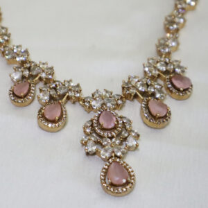 Baby Pink Neckset - NS12