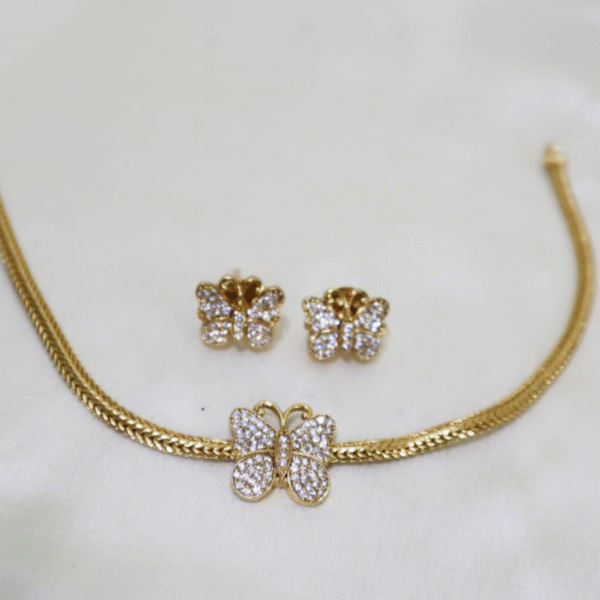 Butterfly Neckset-NS04 - Image 2